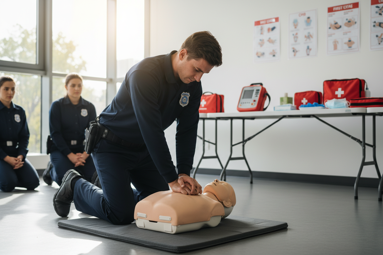 First Aid, CPR & AED Training for Security Professionals