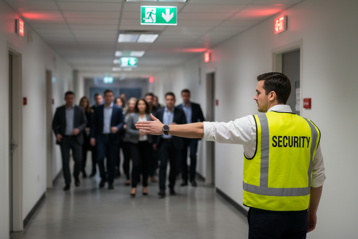 Emergency Evacuation Procedures for Security Guards