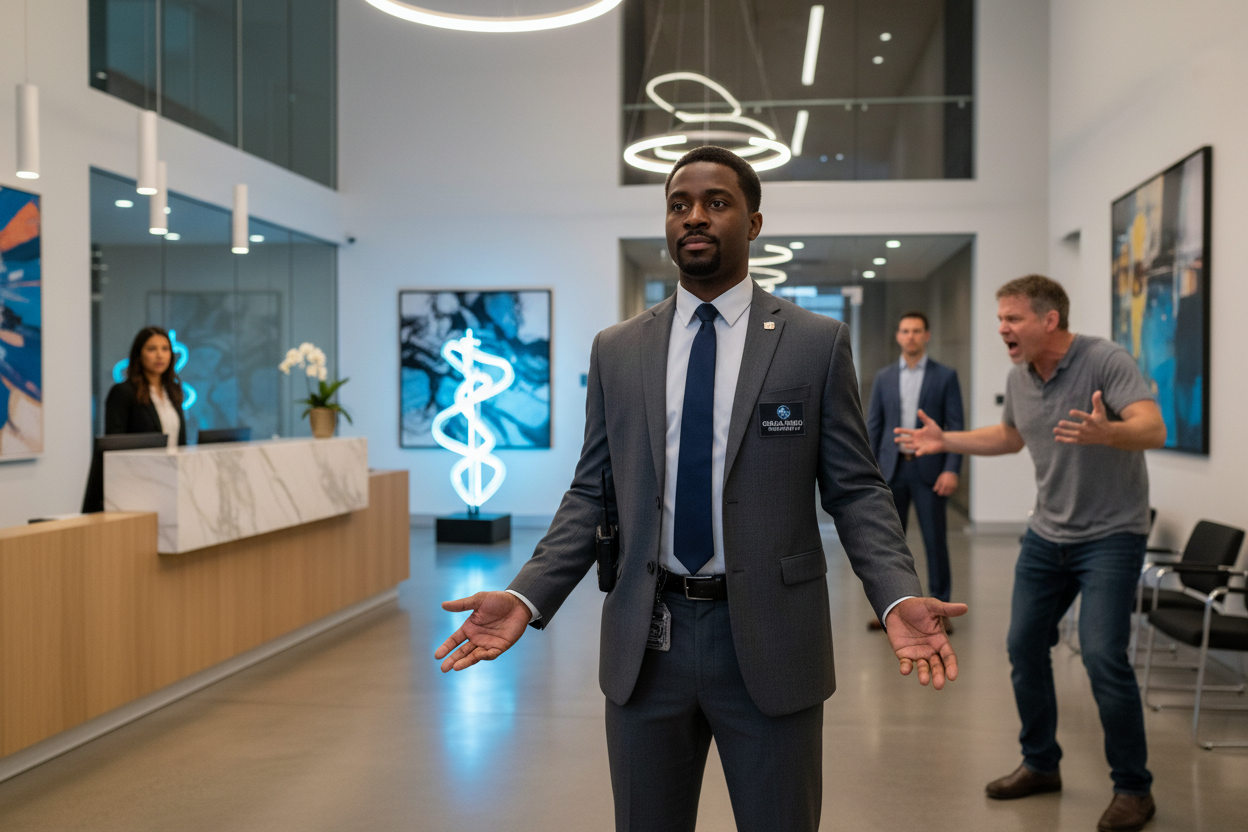 Conflict Resolution and De-Escalation for Security Professionals