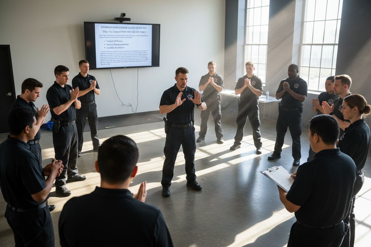 Use of Force & Legal Limitations for Unarmed Security Guards (Pennsylvania)