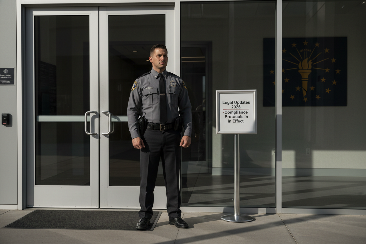 Indiana 2025 Legal & Regulatory Updates for Security Guards